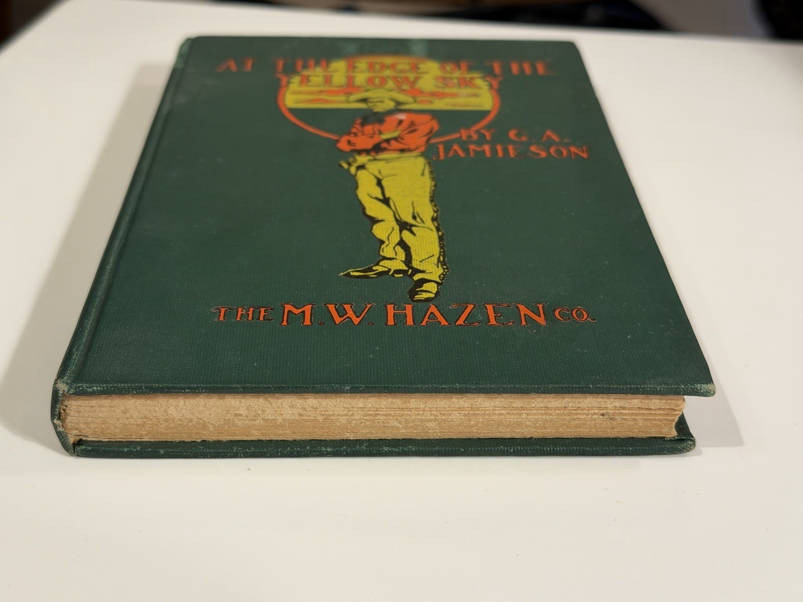 At the Edge of the Yellow Sky 1905 Guy Arthur Jamieson Signed 1st Ed Western