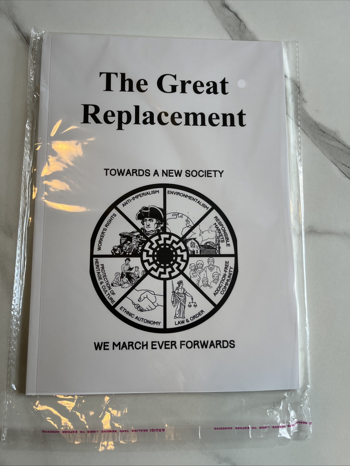 The Replacement, Towards A New Society Reprint, 8.5*11.5”