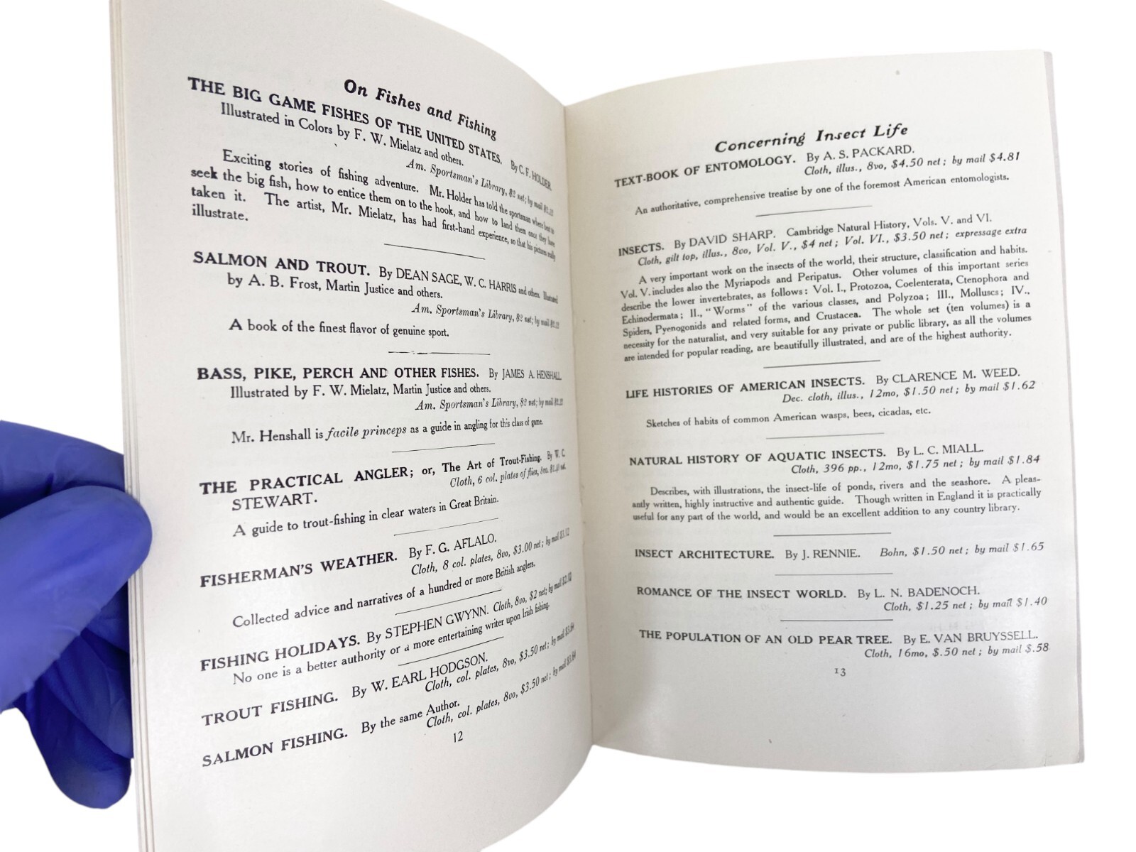 VERY RARE 1908 CATALOGUE OF OUT-DOOR BOOKS The Macmillan Company New York