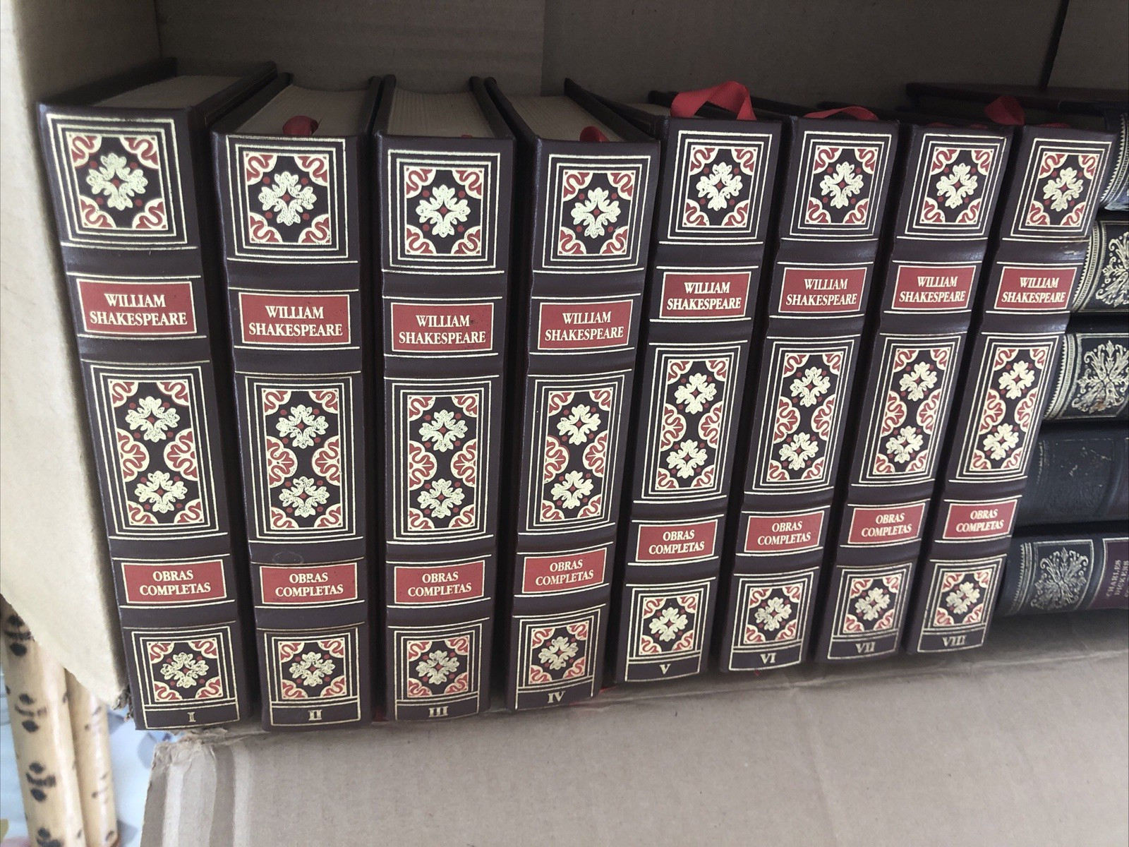 William Shakespeare Obras complete 8 books