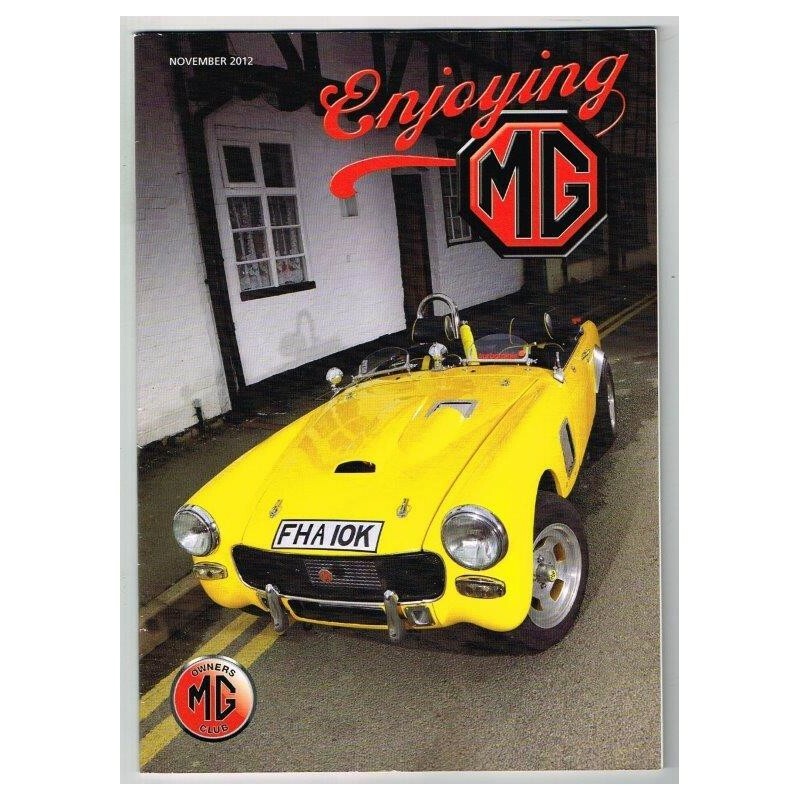 Enjoying MG Magazine November 2012 mbox3628/i MG Owners Club