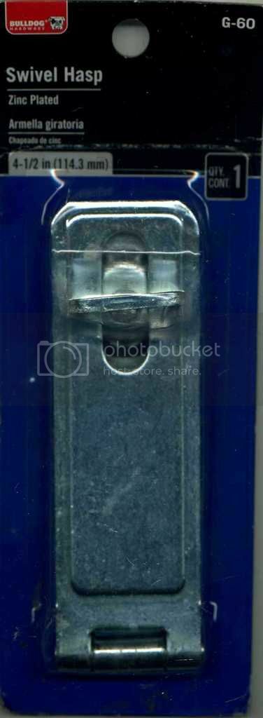 Swivel Hasp Zinc Plated G-60 4.5 in.
