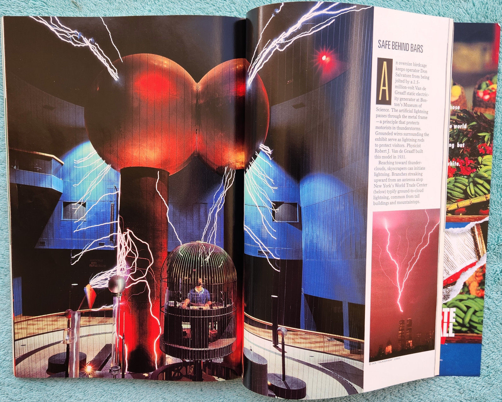 1993 National Geographic Complete Issue 138 Pages – Lightning