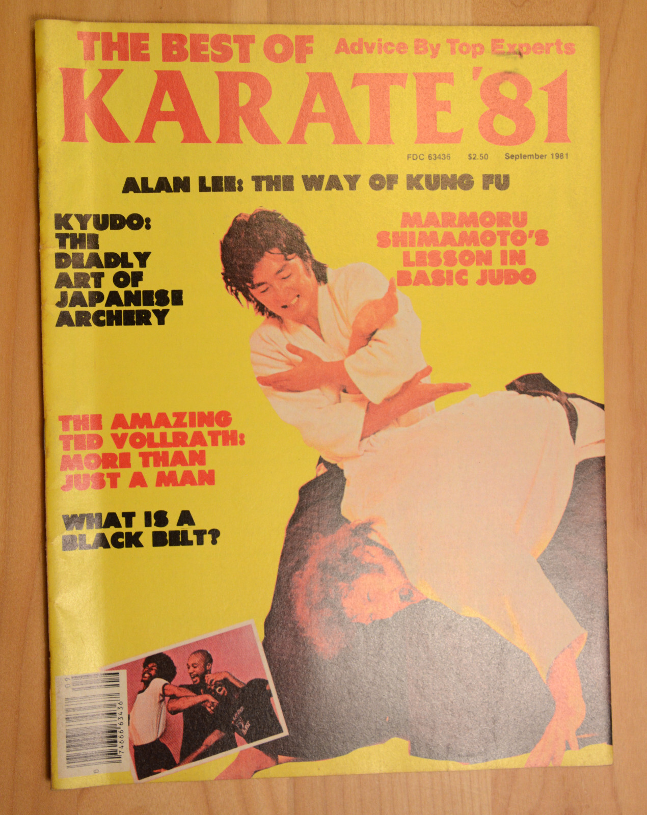 BEST OF KARATE 81 Alan Lee, Ted Vollrath, Marmoru Shimamoto, Kyudo, Kung Fu,