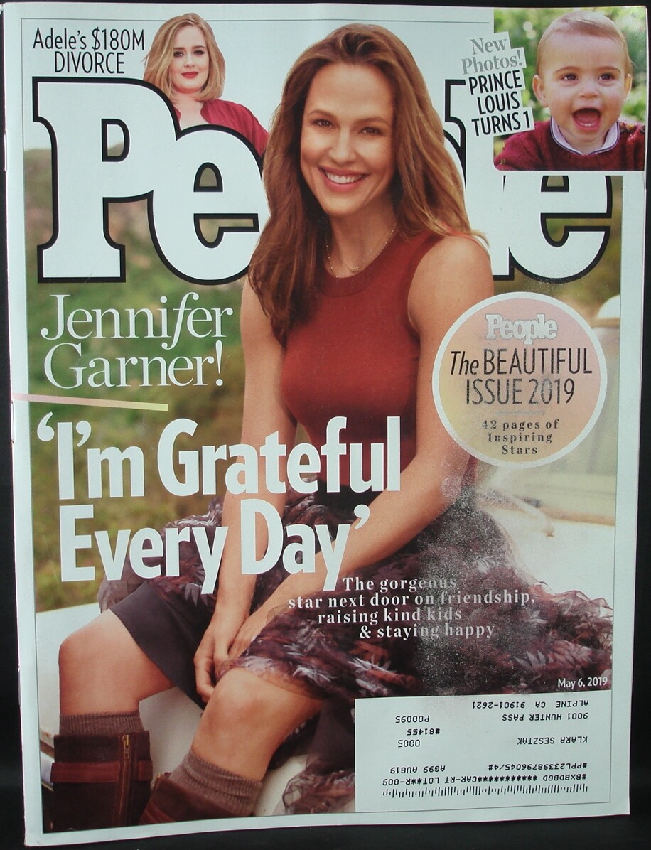 People Magazine May 2019, Lot of 4 – Jennifer Garner, Hoda, Baby Sussex, Archie