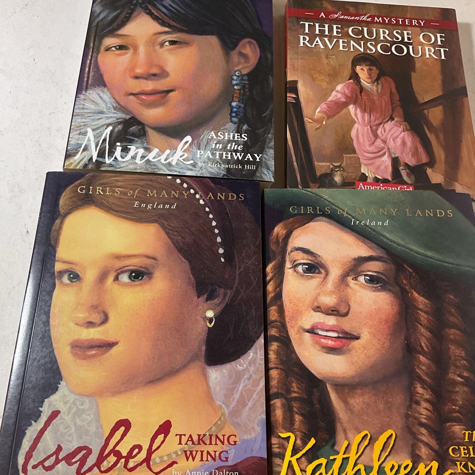 American Girl Girls of Many Lands Hardcover Fiction Lot, Ages 9-12, Ravenscourt