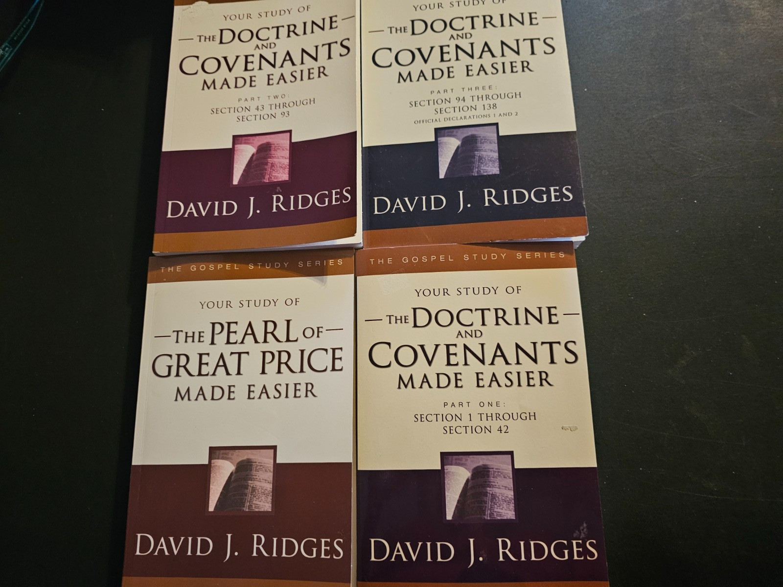 David J. Ridges, Lot 4 Doctrine & Covenants + Pearl of Great Price Gospel Study