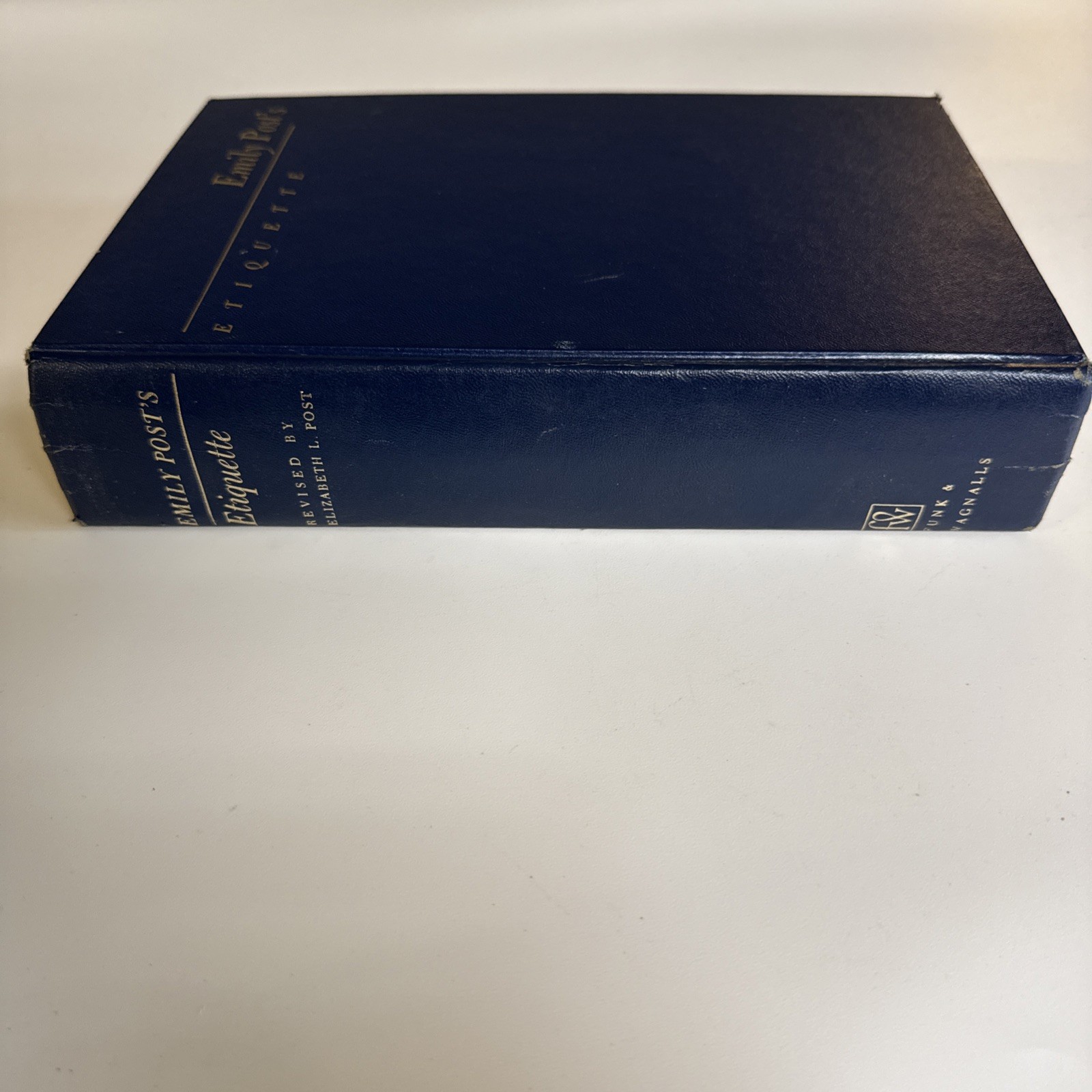 1969 Emily Post’s ETIQUETTE 12th ed. hardback book -732 pages -Weddings, parties