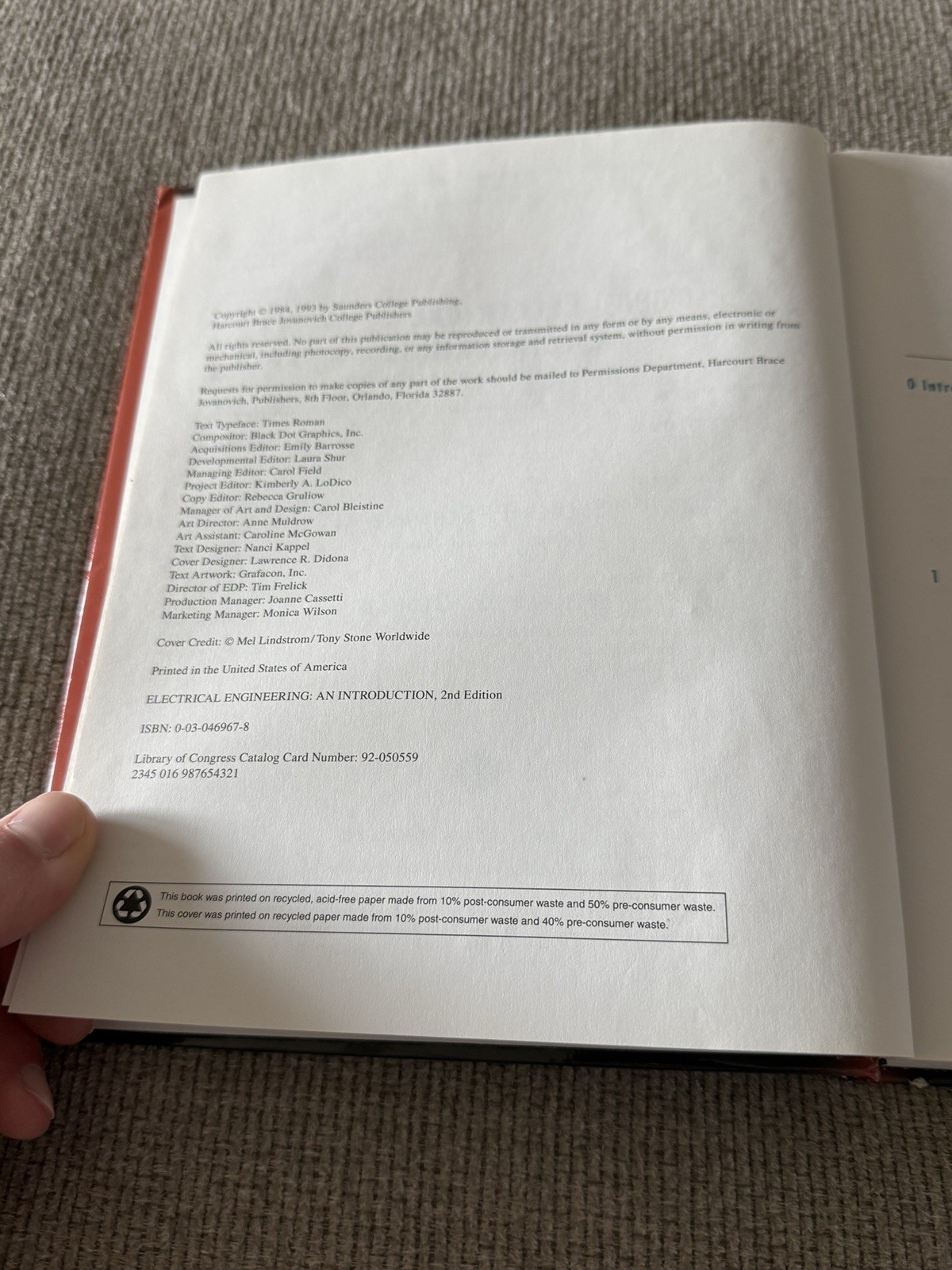 ELECTRICAL ENGINEERING: AN INTRODUCTION (THE OXFORD SERIES By Schwarz & Oldham