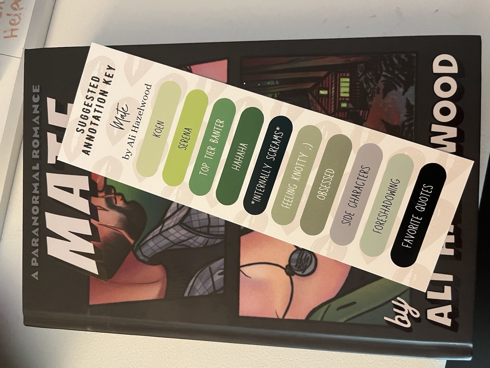 Mate by Ali Hazelwood Probably Smut Edition! HC! Rare!