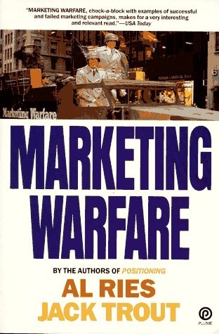MARKETING WARFARE By Al Ries & Jack Trout **BRAND NEW**