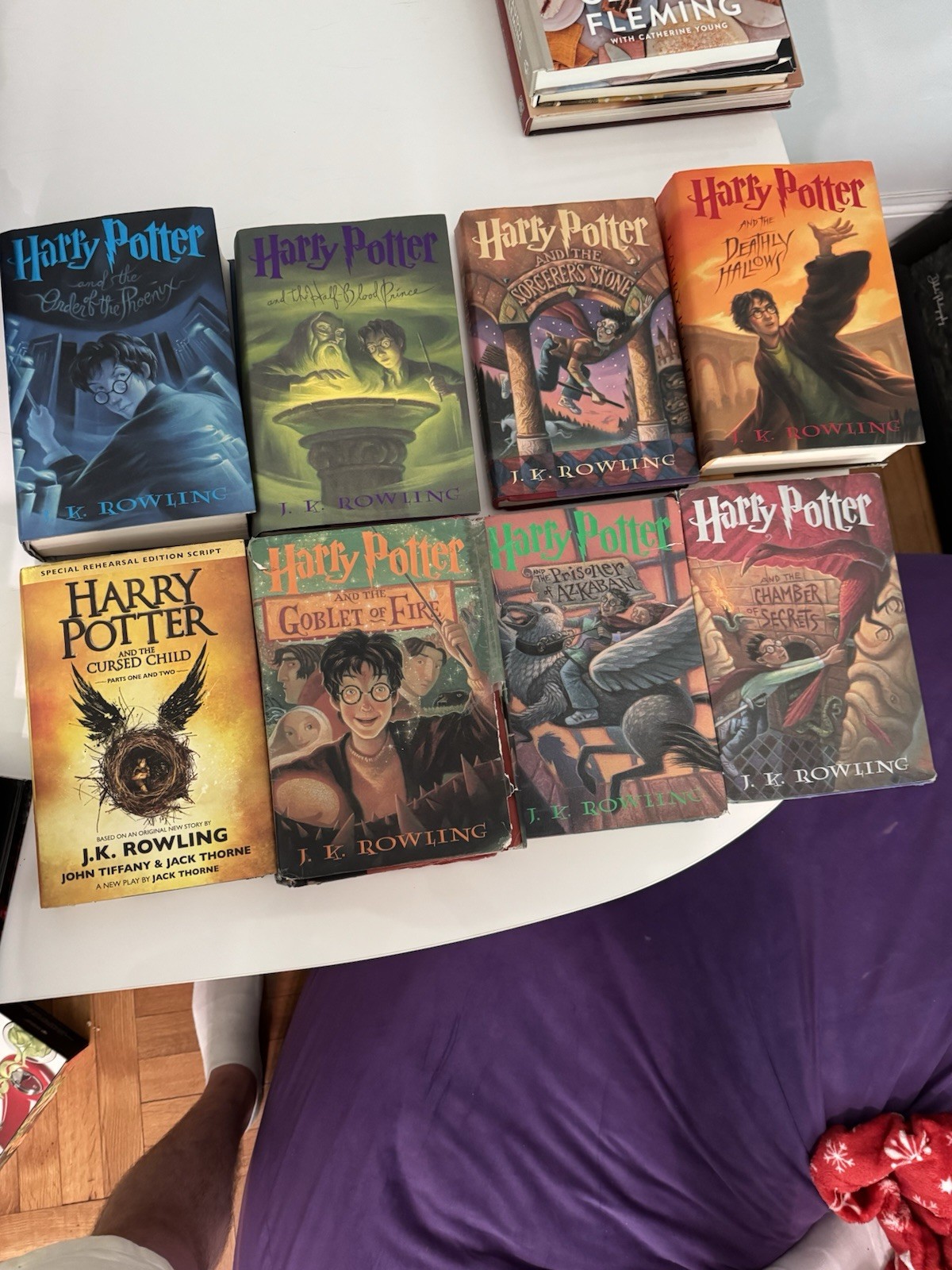 Harry Potter Complete Hardcover Set Books 1-7 + Cursed Child J.K. Rowling