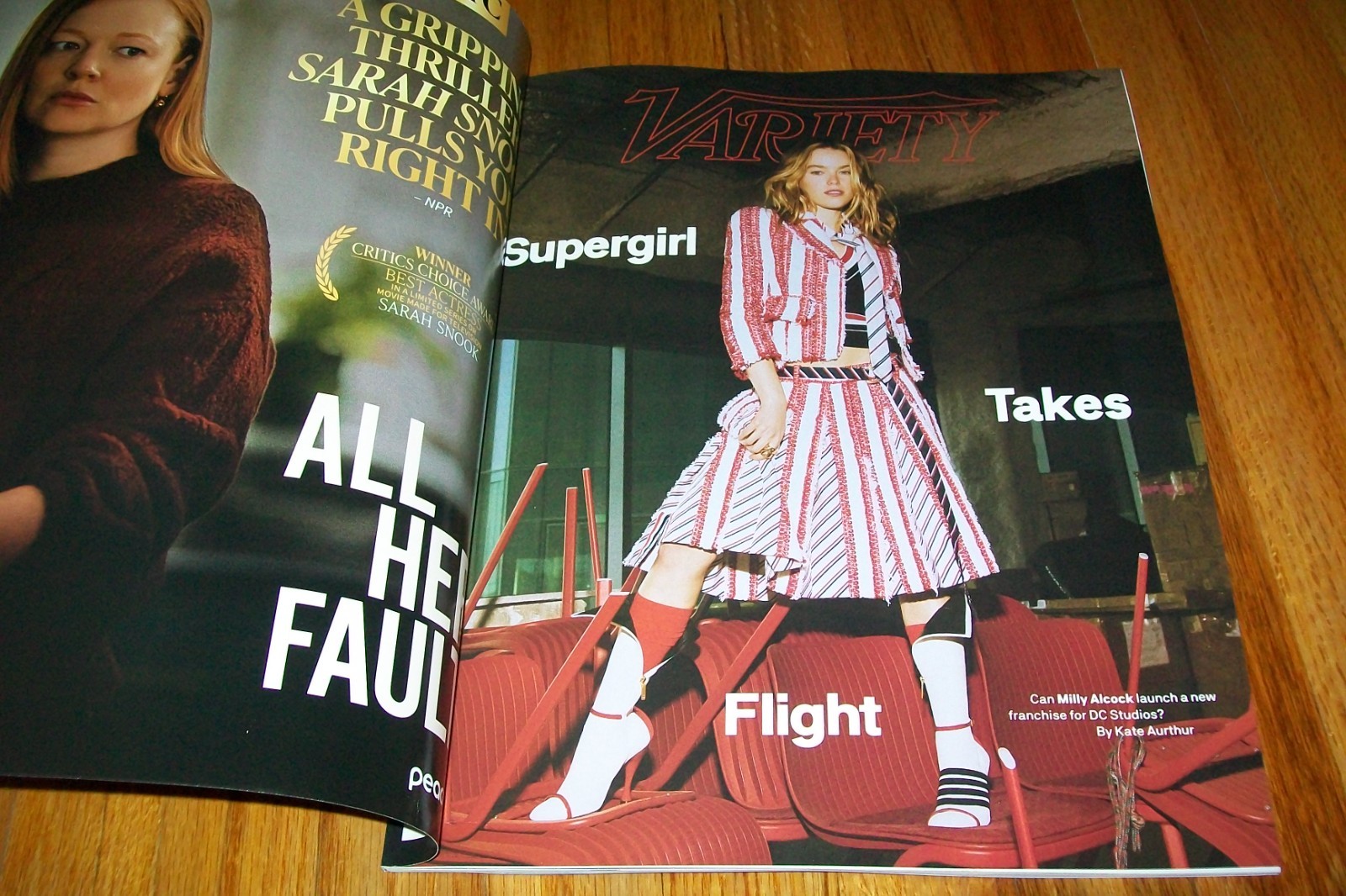 MAY 2026 – VARIETY MAGAZINE – MILLY ALCOCK – SUPERGIRL – MAY 20, 2026 – NEW