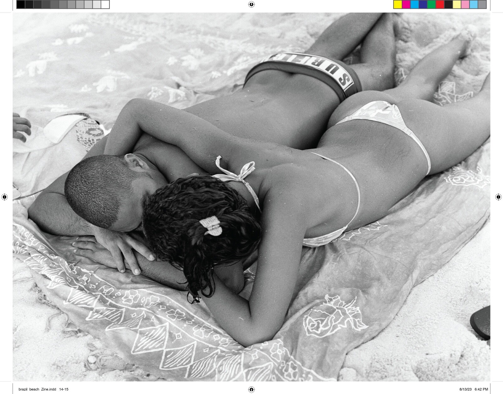 Stephen Shames – BRAZIL BEACH Zine – 28 pages – 5.5 x 8.5 inches