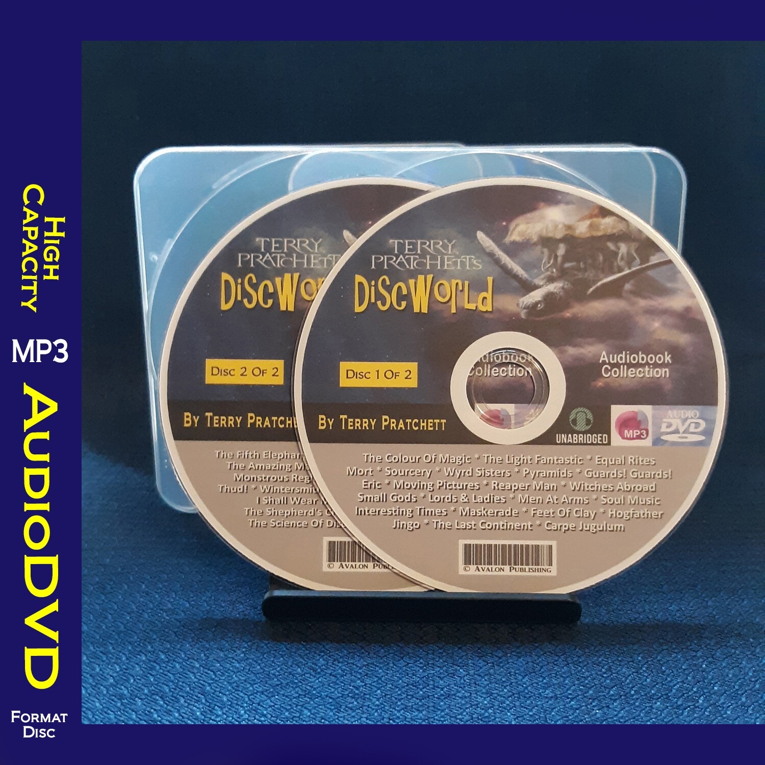 The DISCWORLD Series By Terry Pratchett – 57 MP3 Audiobook Collection
