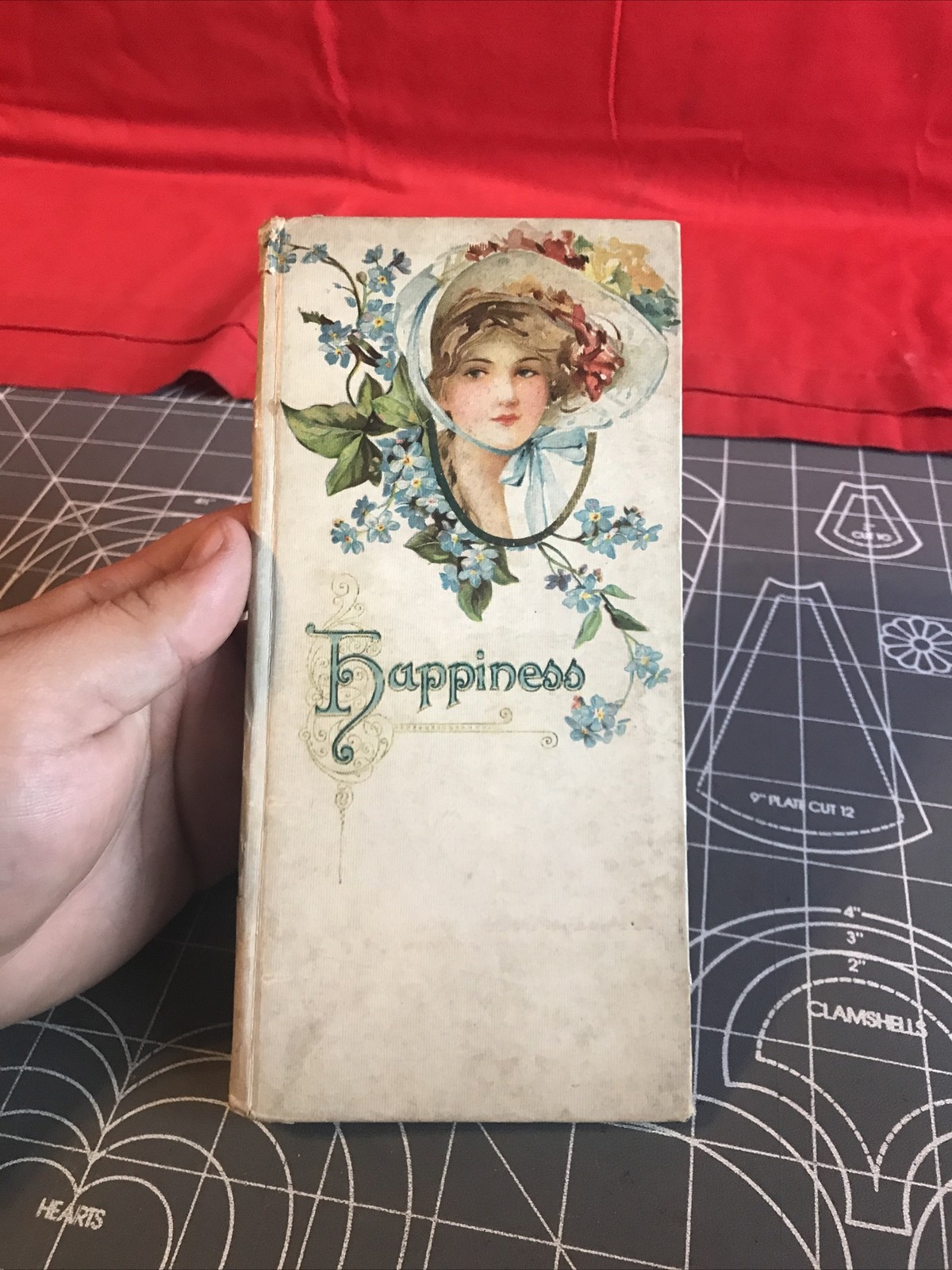 Antique 1900’s Happiness The Hayes Lithographing Co Book Very Rare Item!!!