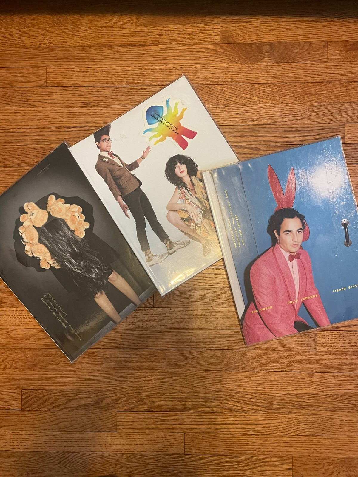 3 Saturdays @ Phillips Contemporary Art Catalogs from NY and London