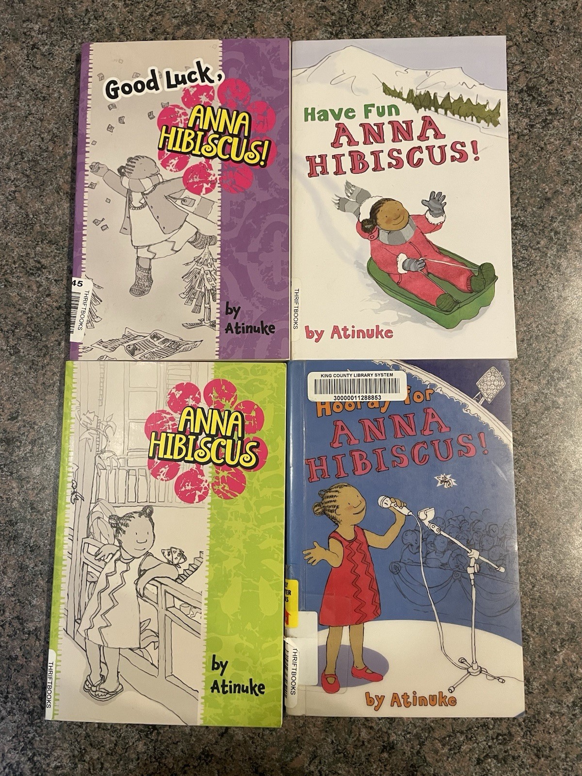 Anna Hibiscus Books 1, 2, 3, And 4 Atinuke