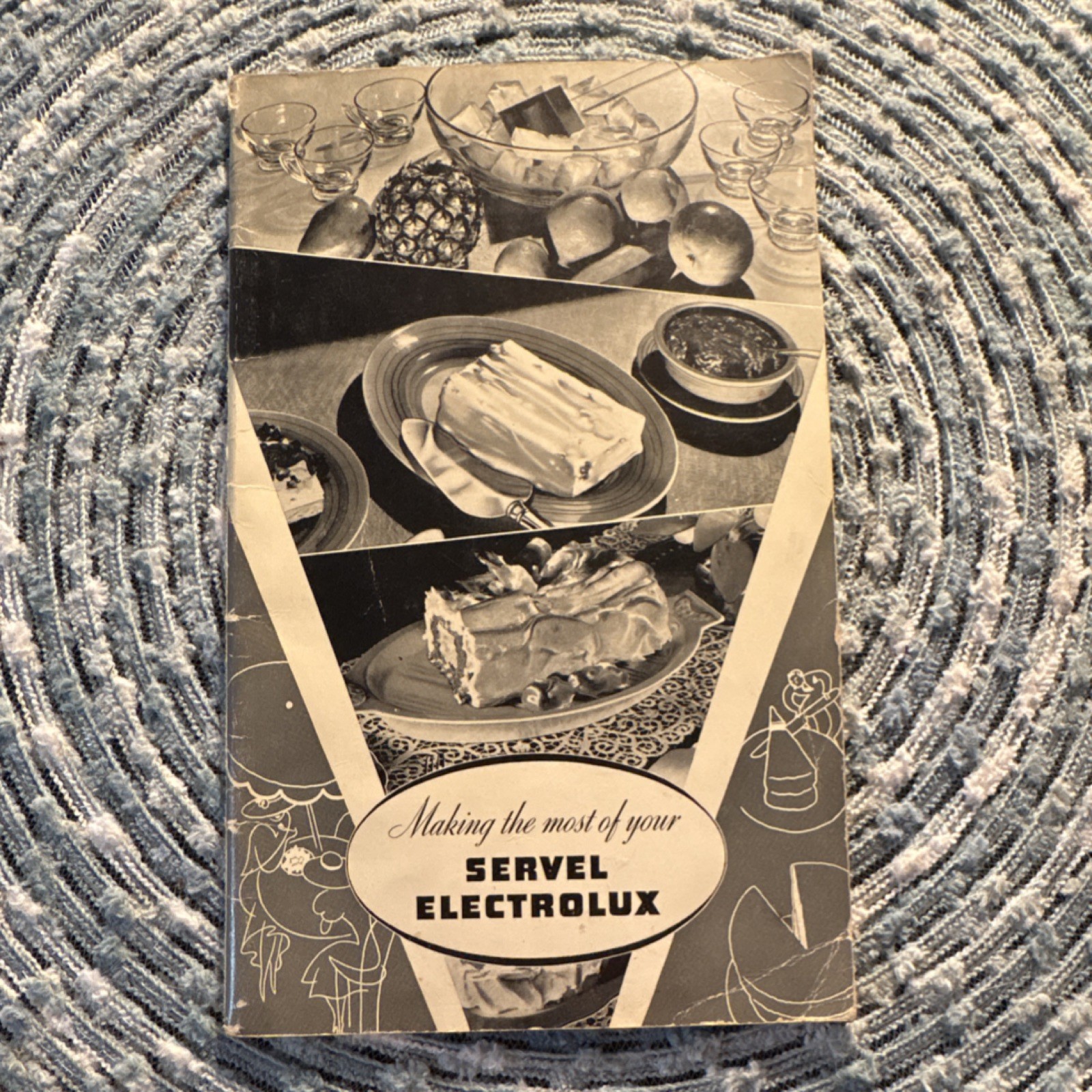 1936 Cookbook VTG Servel Electrolux Original Refrigerator Advertising Booklet