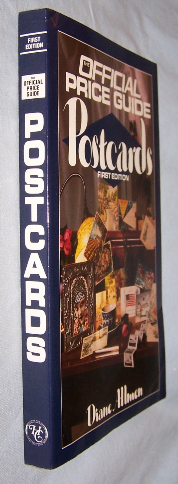 Official Price Guide to Postcards PB-Diane Allmen-1991-302 pages-First Edition