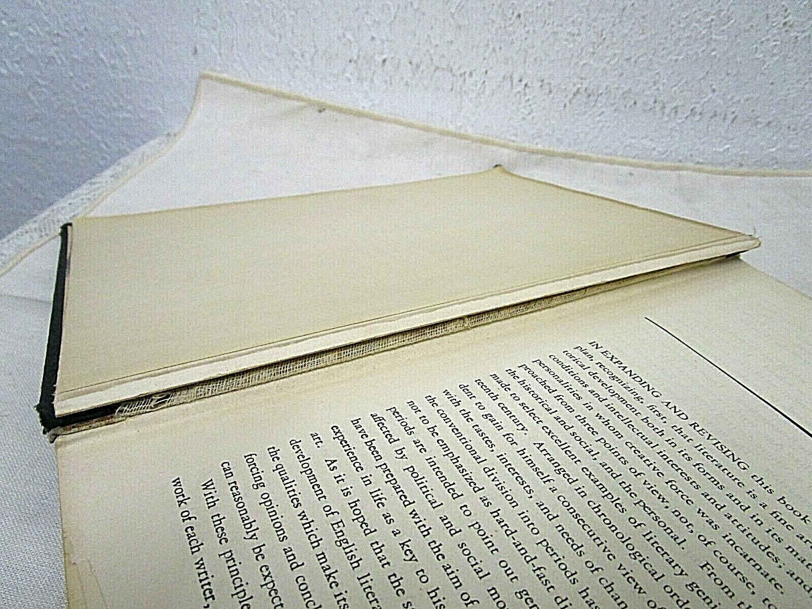 1938 BRITISH POETRY & PROSE * REVISED VOLs 1 & 2 BOOKS * HOUGHTON & MIFFLIN