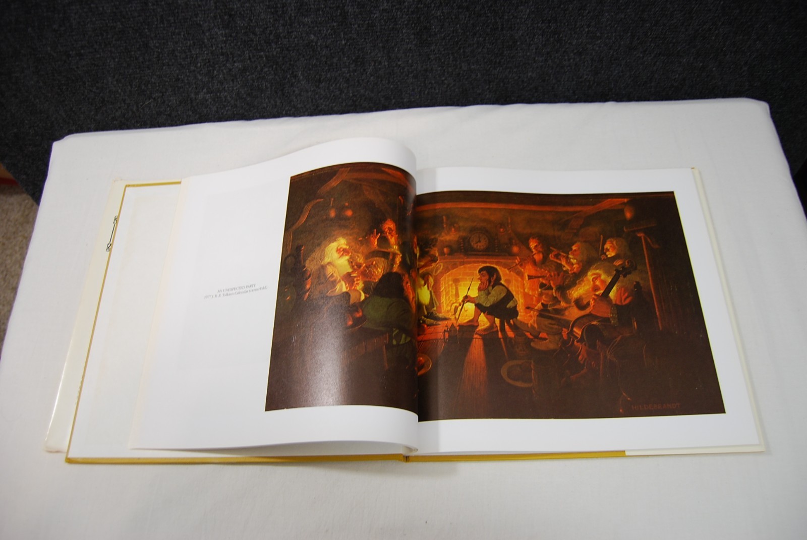 BOOK CLUB EDITION The Art Of The Brothers Hildebrandt 1979 HARDCOVER wDJ Tolkien