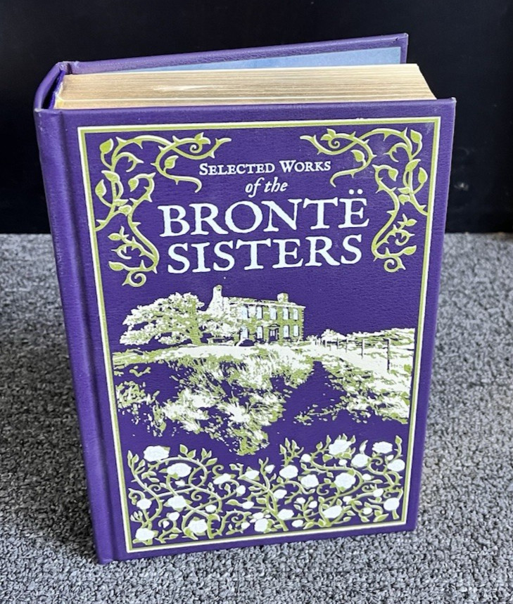 Selected Works of the Bronte Sisters Hardcover Leather Bound