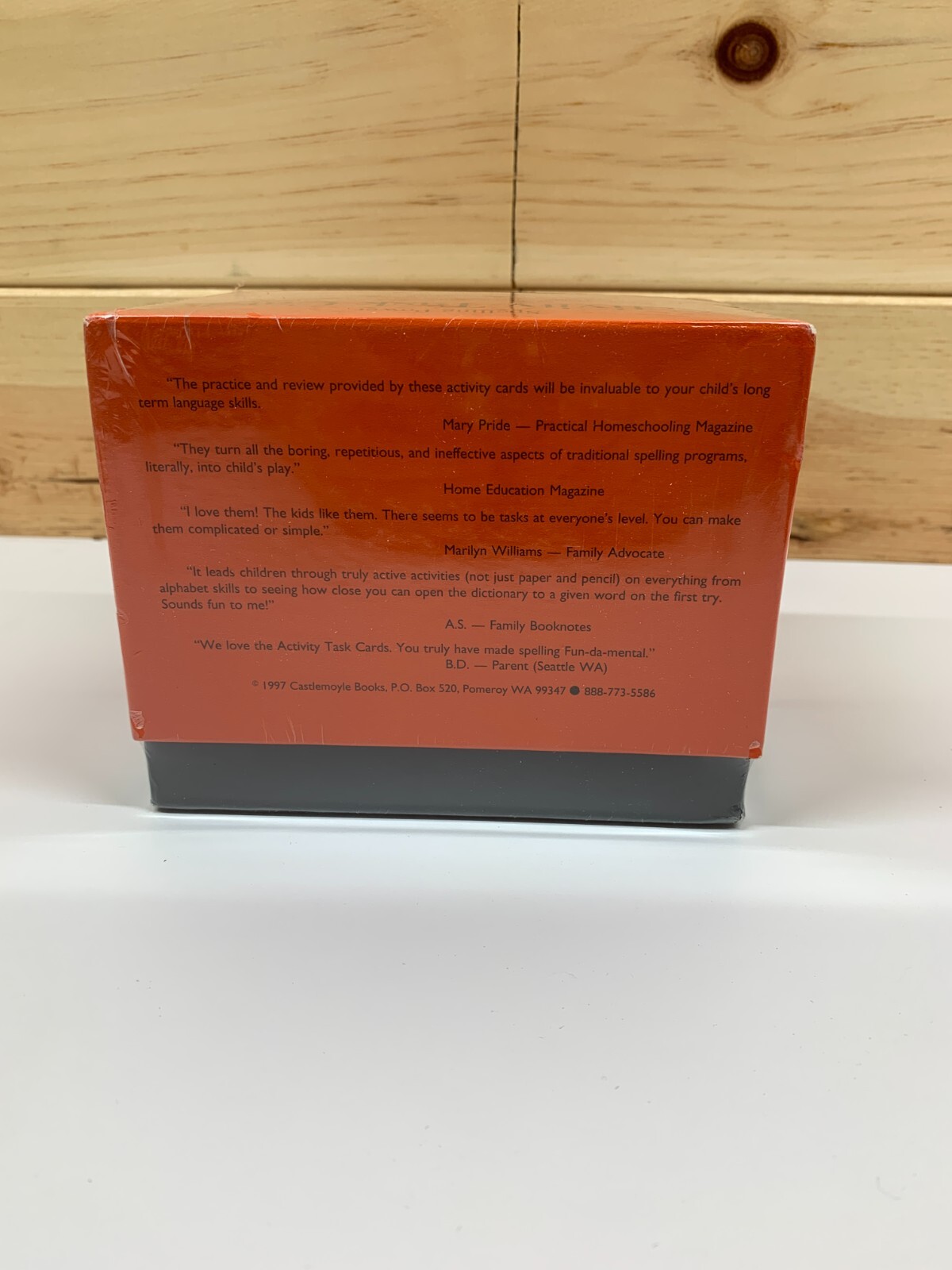 Spelling Power Activity Task Cards by Beverly L. Adams-Gordon (Cards,Flash Cards