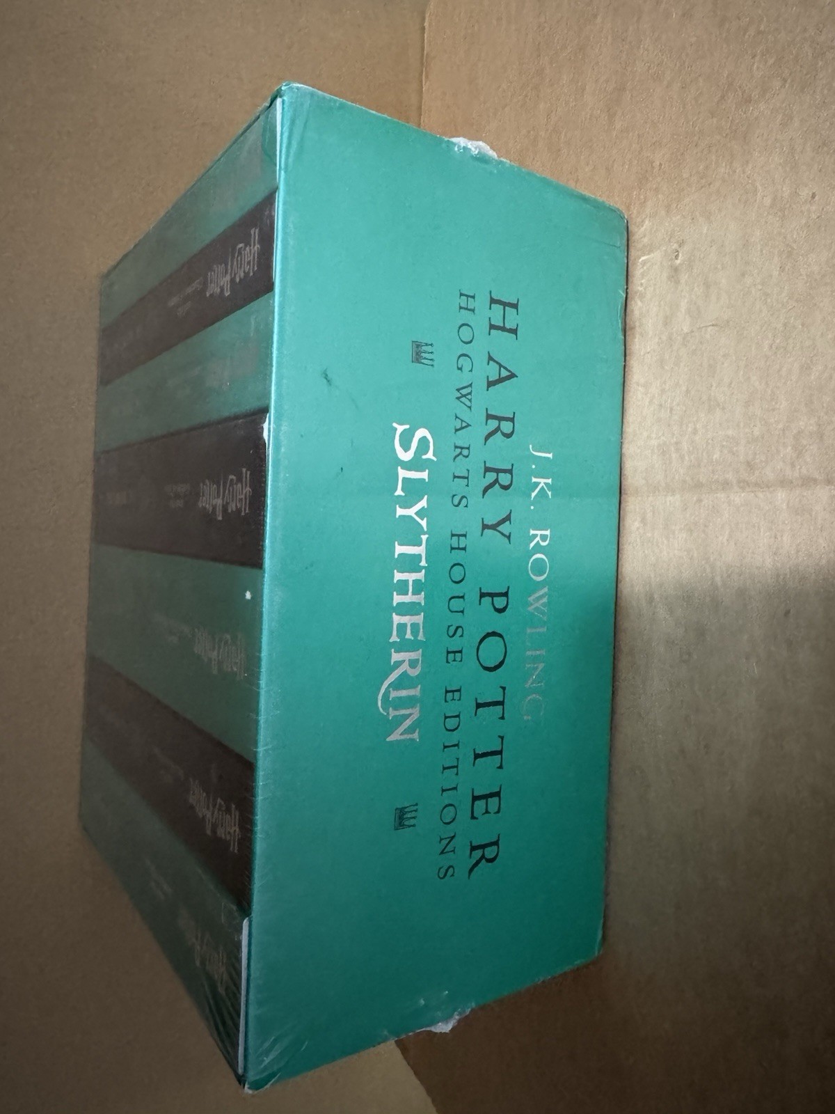 Harry Potter Slytherin House Editions Paperback Box Set by J.K. Rowling Book & M