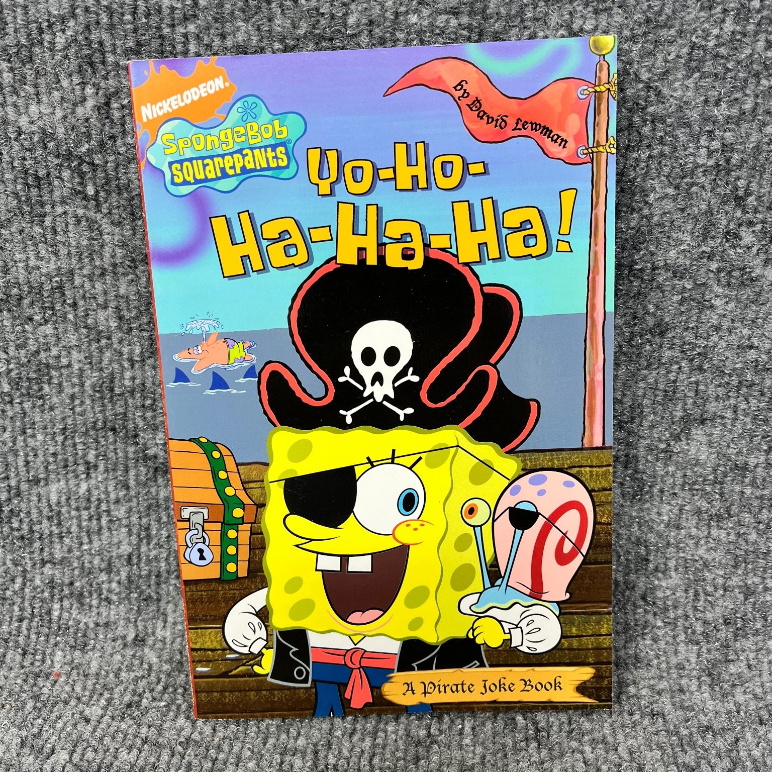 SpongeBob SquarePants Yo-Ho-Ha-Ha-Ha! David Lewman 2007 First Ed Joke Book