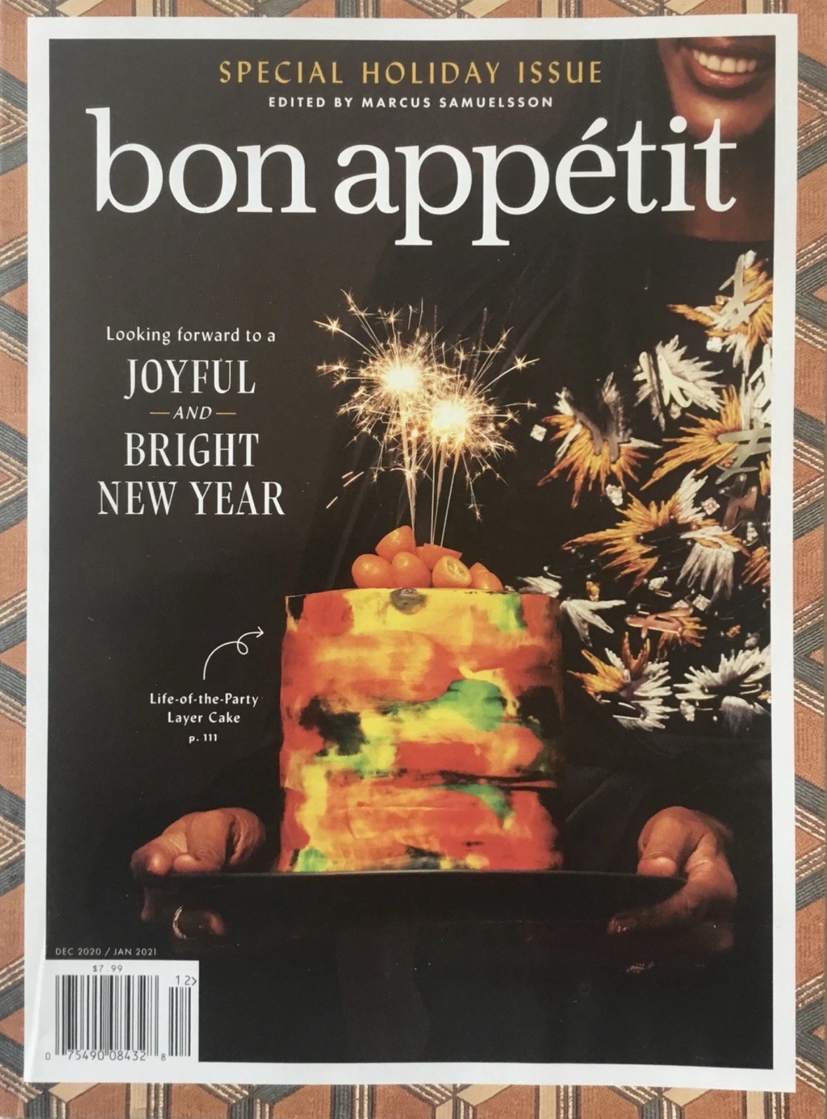 Bon Appétit December 2020 / January 2021 Special Holiday Issue Marcus Samuelsson