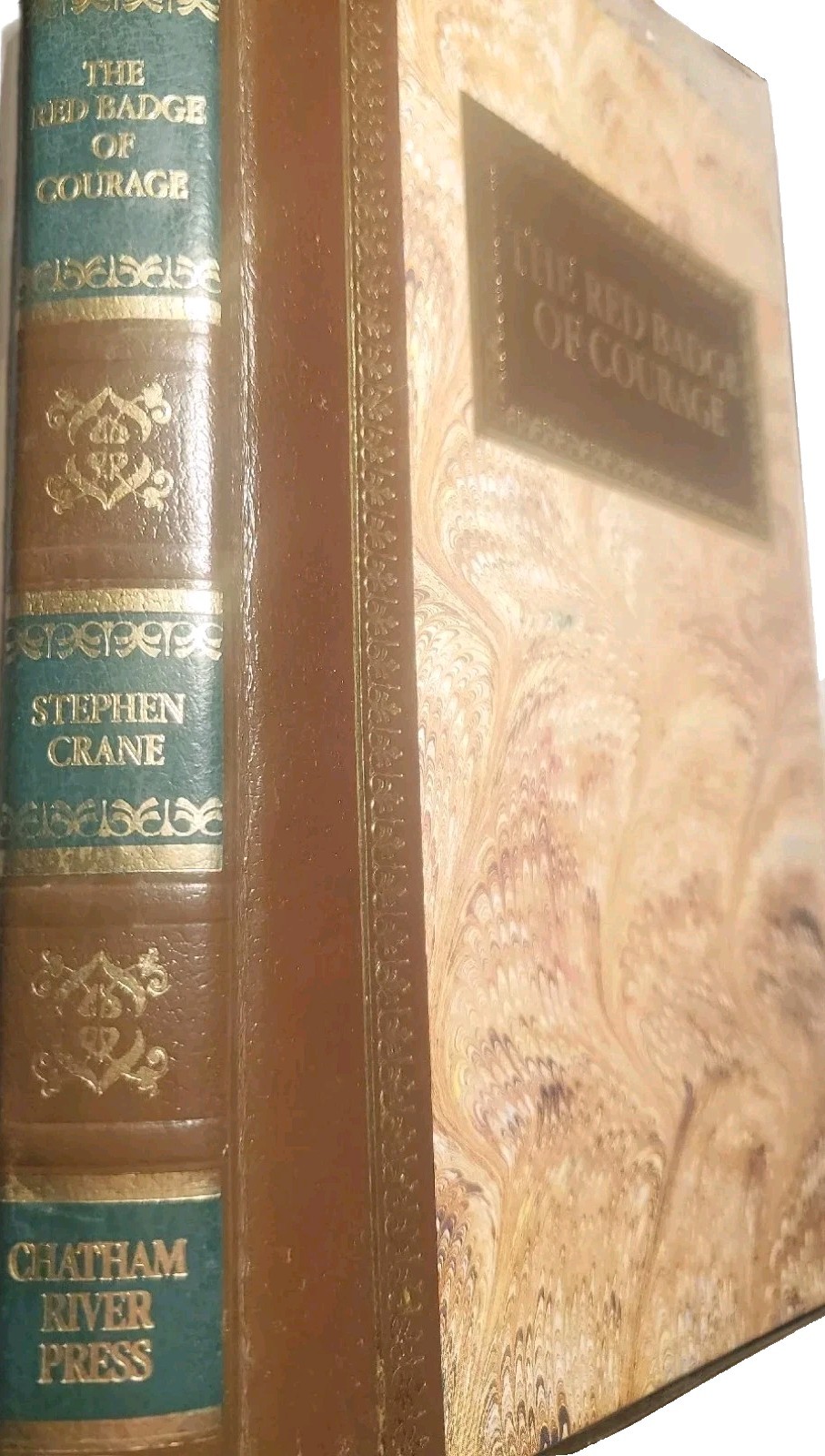 The Red Badge of Courage, Stephen Crane, Winslow Homer illust., Chatham 1984