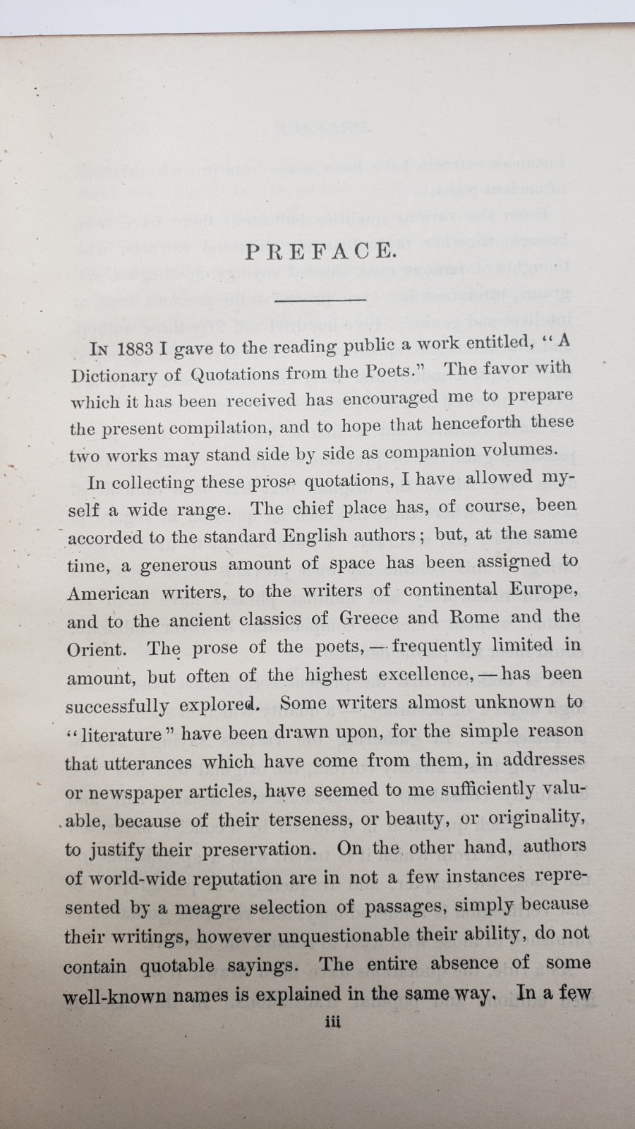 Familiar Prose Quotations (1889) – Rare Books, Antiques & Collectibles
