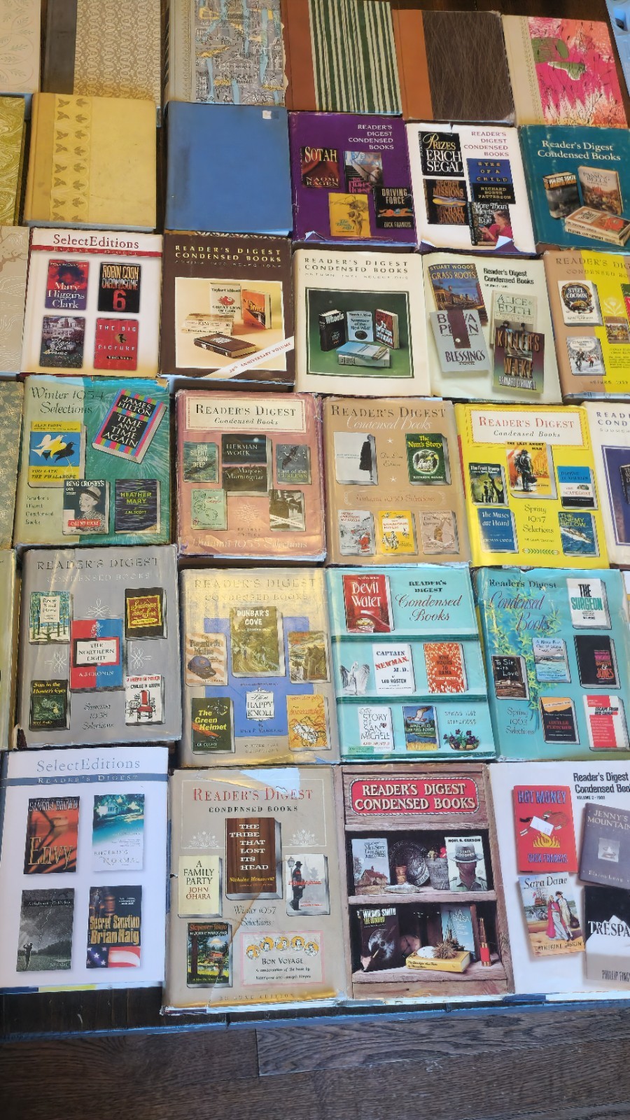 🔥 LOT OF 36 Readers Digest 1950s, 60S, 70S, VTG Condensed Books, HARDCOVERS
