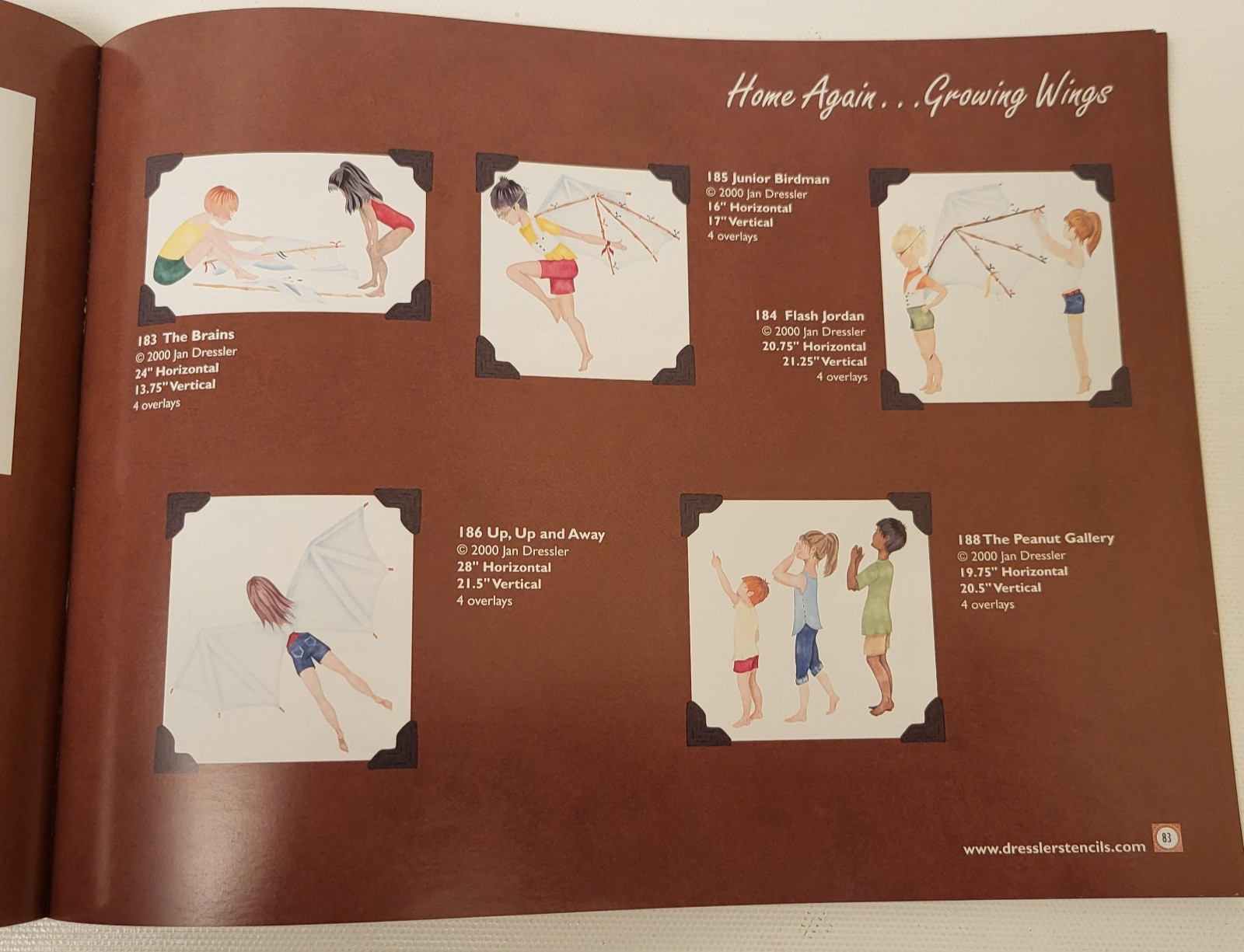 2001 Dressler Stencil Company Illustrated Product Catalog Book – 160 pages