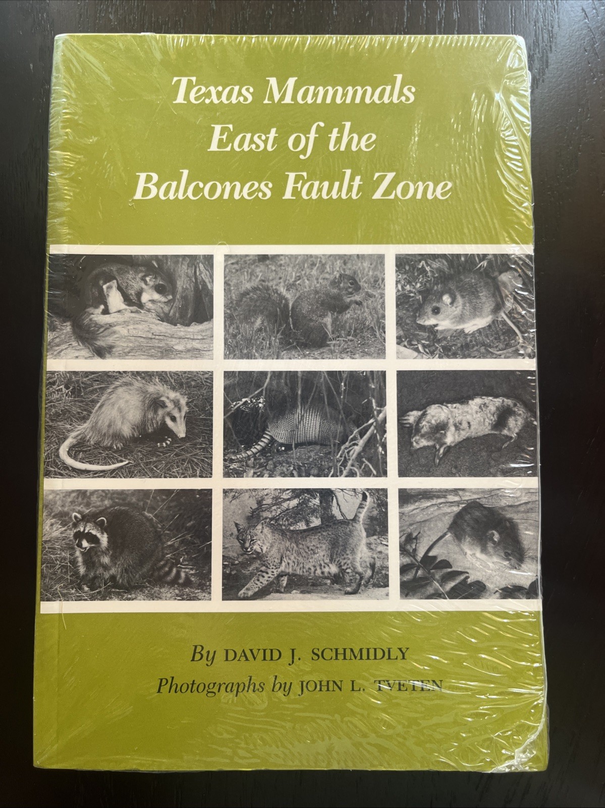 Texas Mammals East of the Balcones Fault Zone by David J. Schmidly (1983 PB) NEW