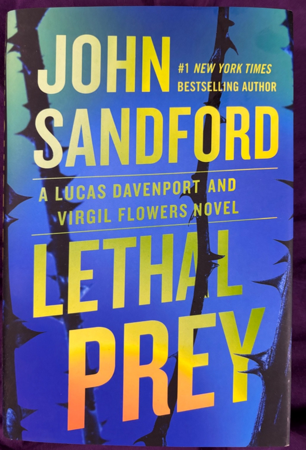 Lethal Prey – John Sandford / HCwDJ / 2025 / 1st Printing