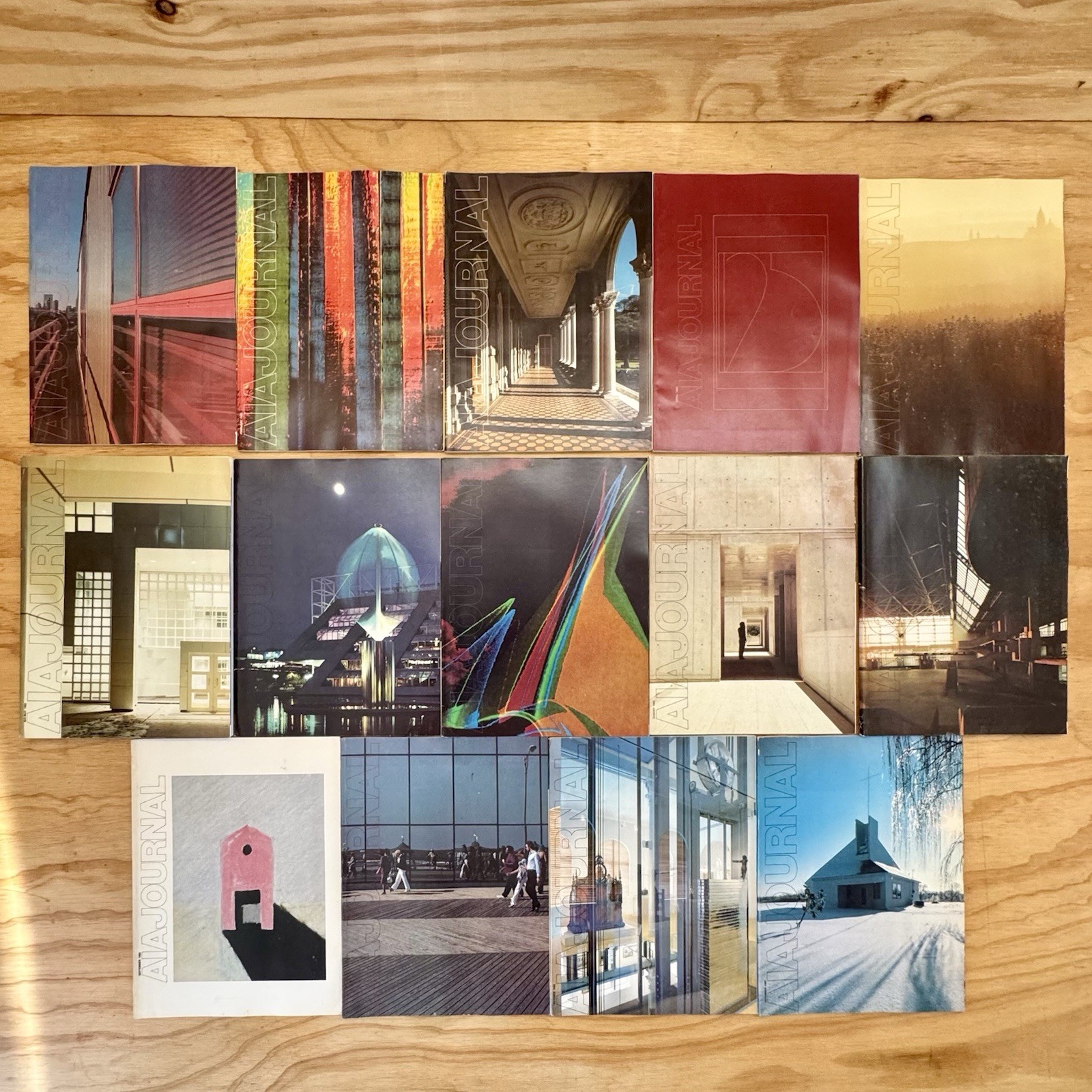 FULL YEAR 1982 AIA JOURNAL 14 Magazines American Institute Of Architects
