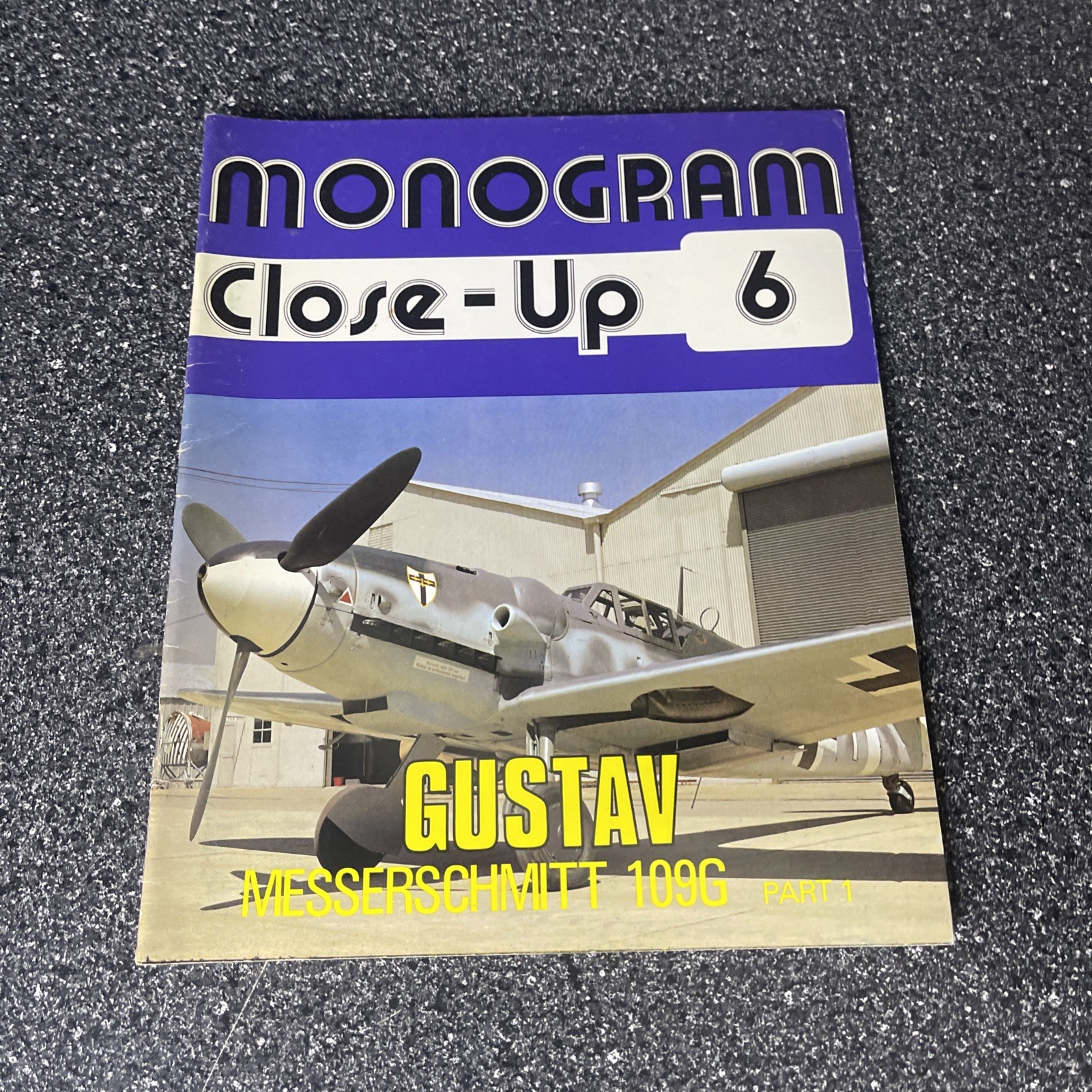 Gustav Messerschmitt 109G Part 1 by Hitchcock WWII Monogram Close-Up 6 PB 1983