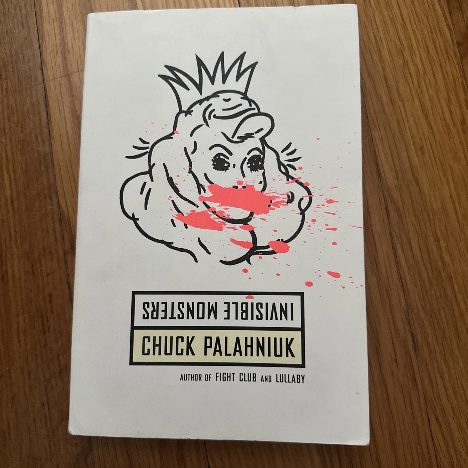 Invisible Monsters by Chuck Palahniuk (1999, Uk-B Format Paperback)