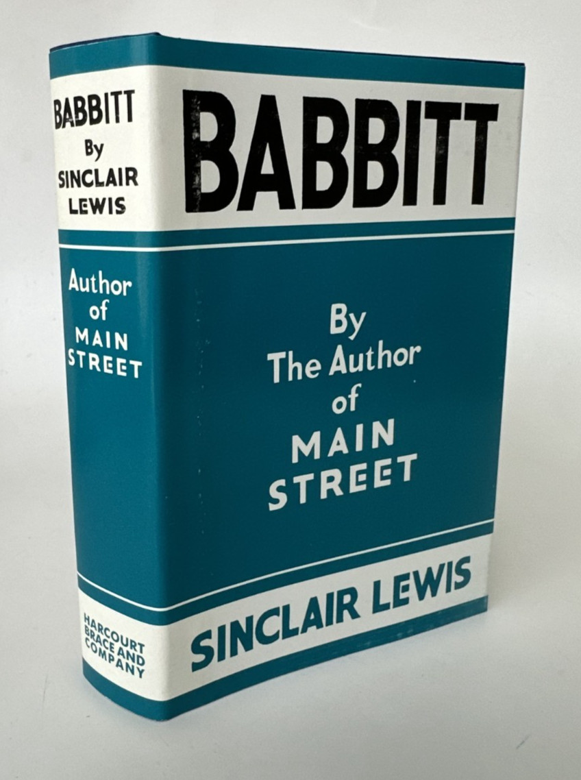 Babbitt SINCLAIR LEWIS First Edition Library FEL Facsimile Slipcase HCDJ