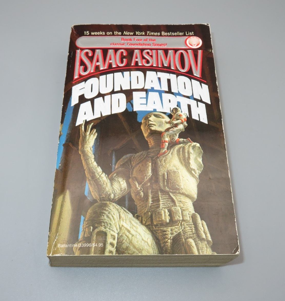 # 5 Foundation and Earth by Isaac Asimov 1987 First edition paperback
