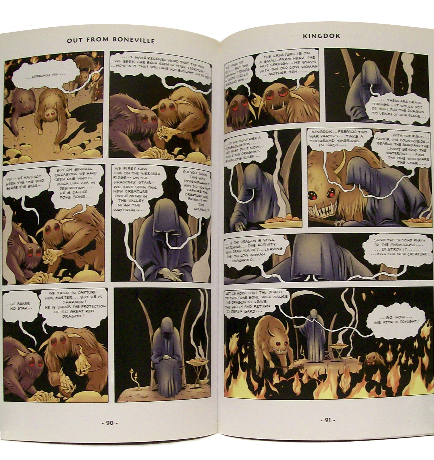 BONE: OUT FROM BONEVILLE (2005, Volume # 1, Graphix/Scholastic) Graphic Novel