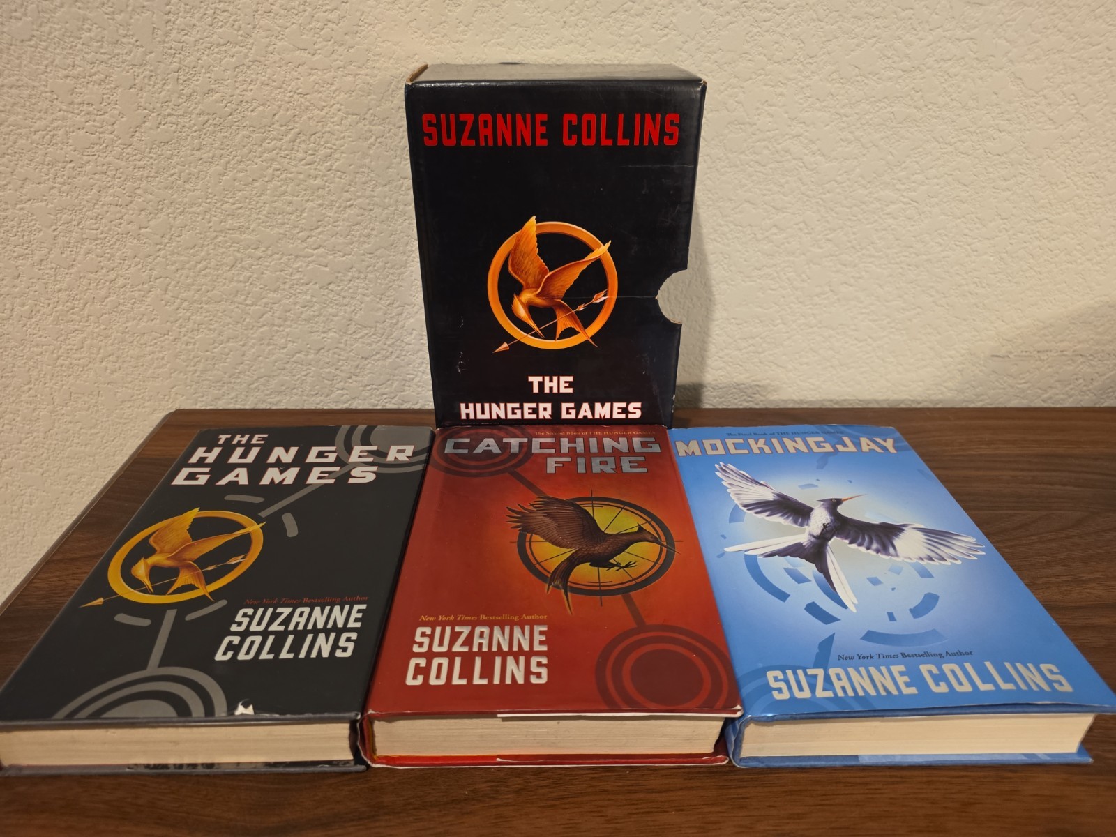 The Hunger Games Hardcover Trilogy Boxed Set by Suzanne Collins Good