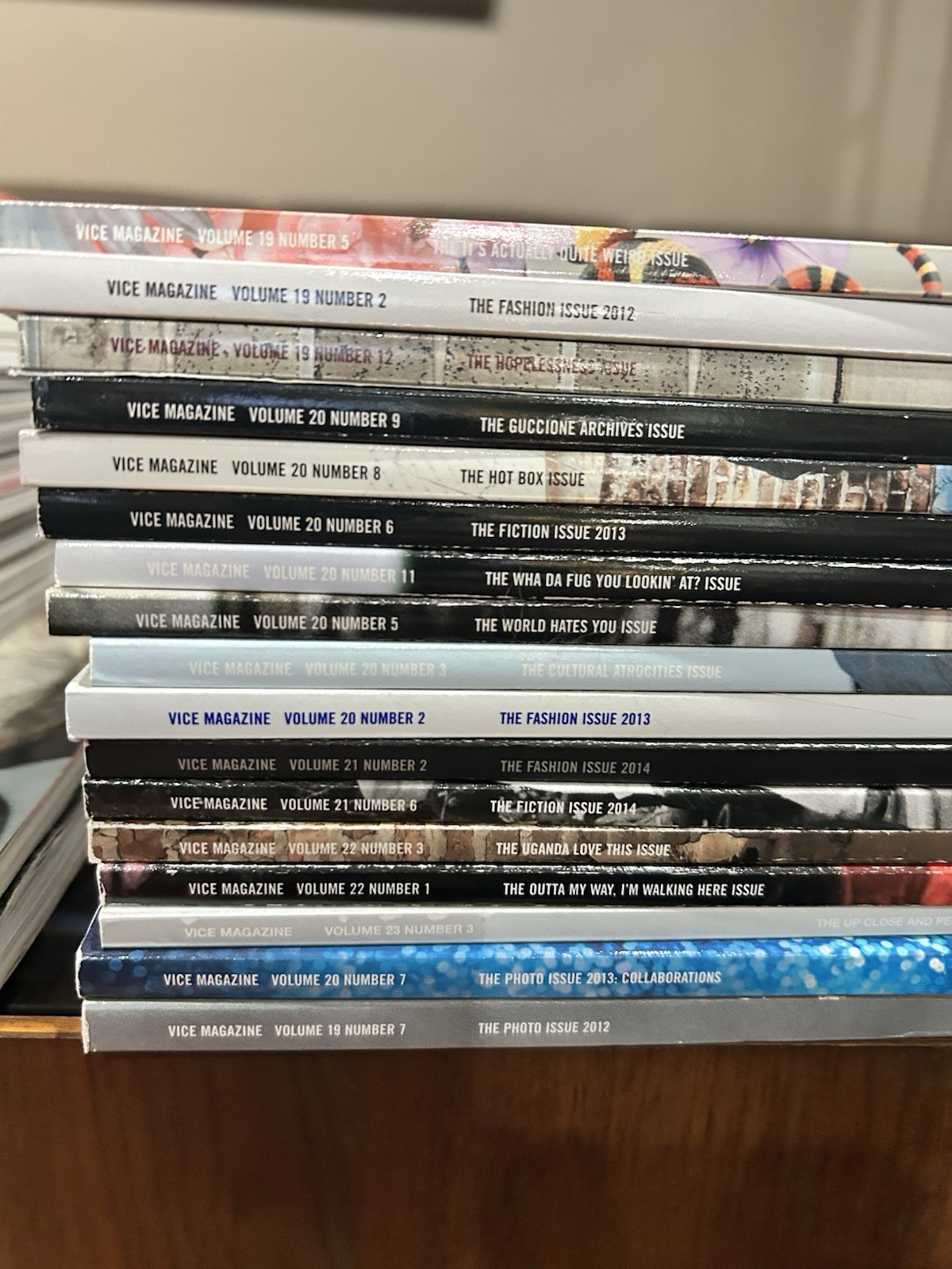 VICE Magazine Lot – 16 Issues – Art, Culture, Fashion, Politics (2010s) Rare B