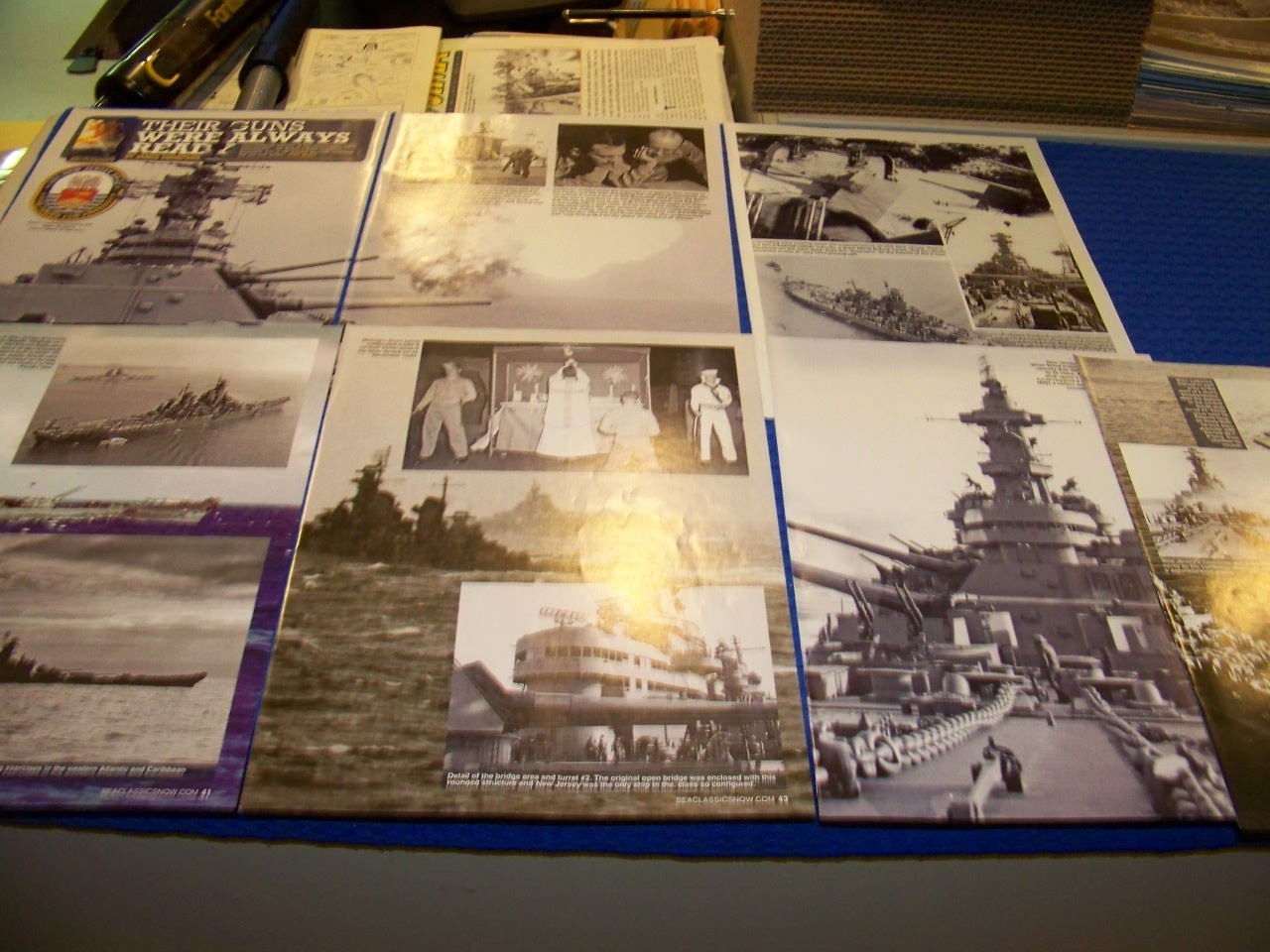 USS NEW JERSEY “THEIR GUNS WERE ALWAYS READY”..HISTORY/PHOTOS/DETAILS (408PP)