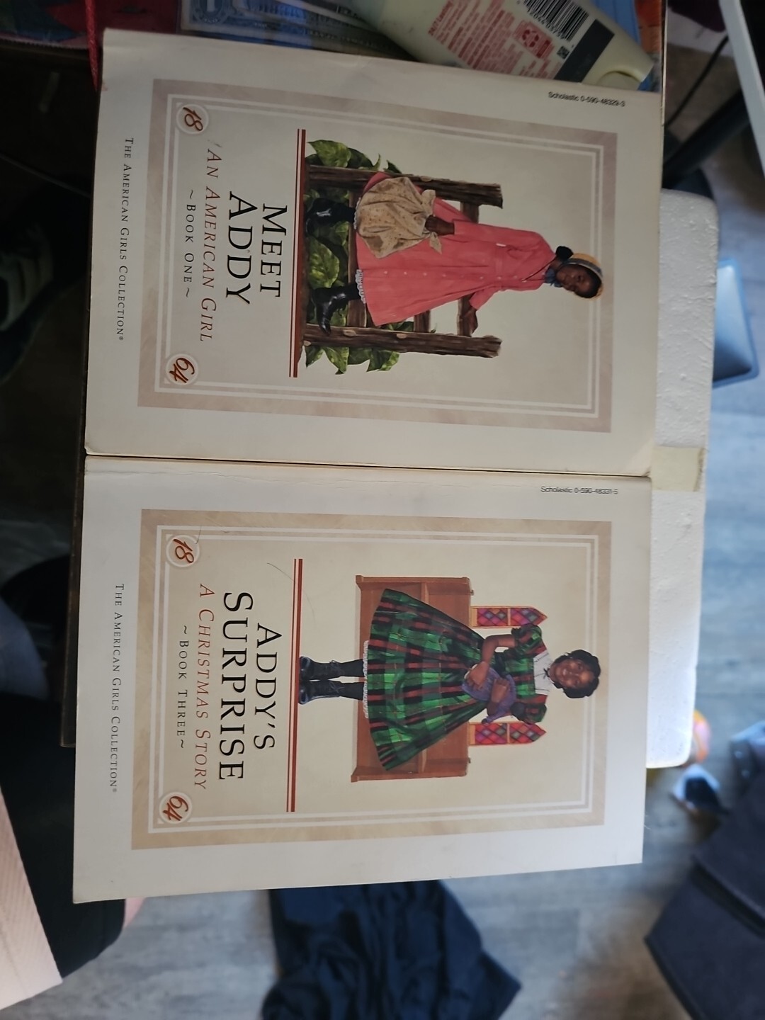 ADDY American Girl First Edition Collection Pleasant Company Books 1 and 3