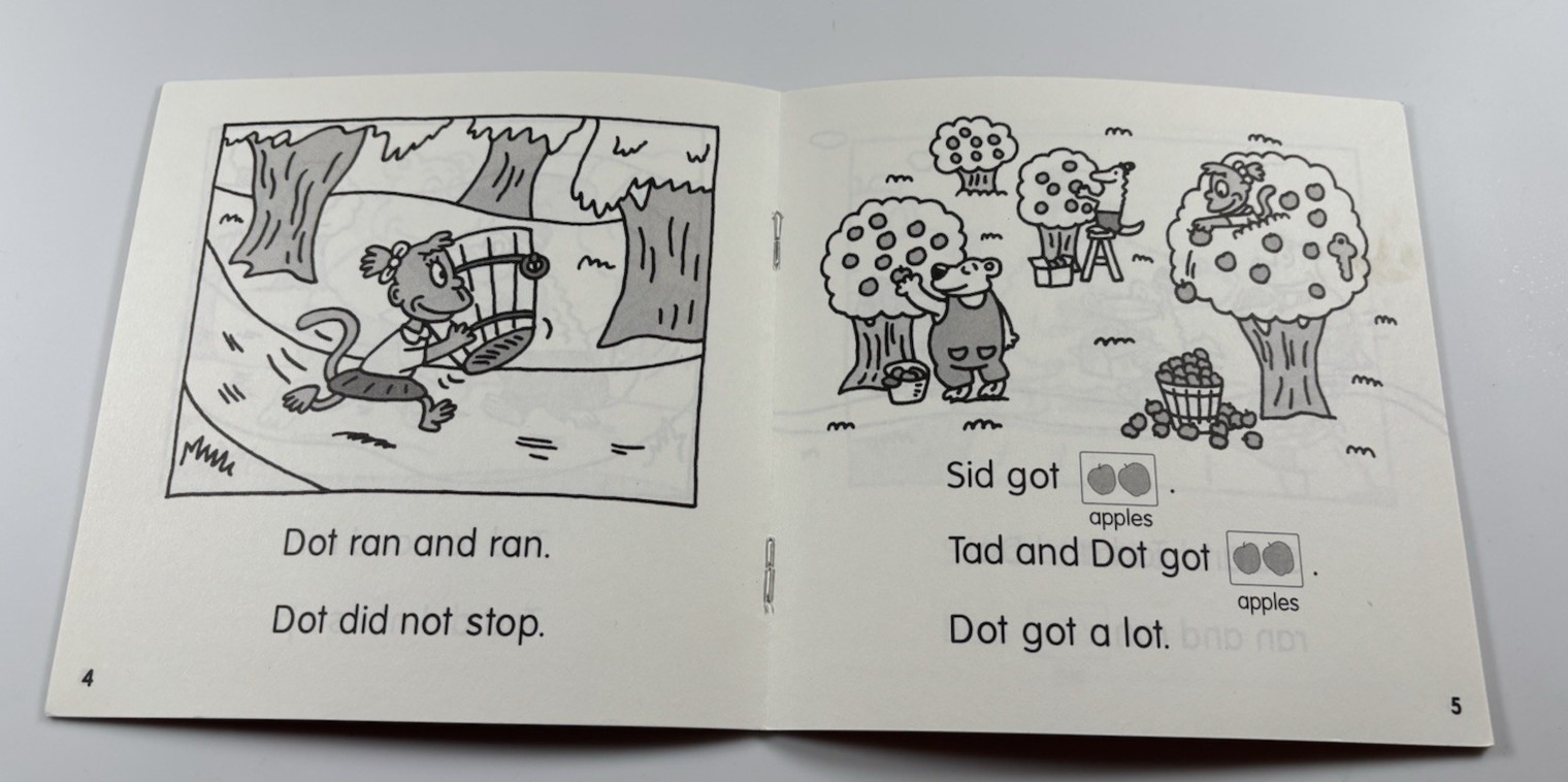 Scholastic Phonics Ready Readers Sid, Tad and Dot #25 paperback book #670