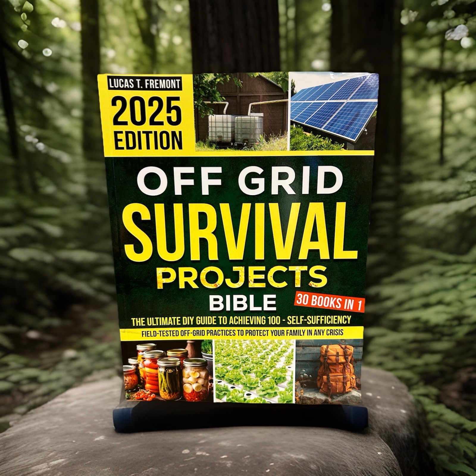 Off Grid Survival Projects Bible: the Complete DIY Guide to Achieving 100% Self