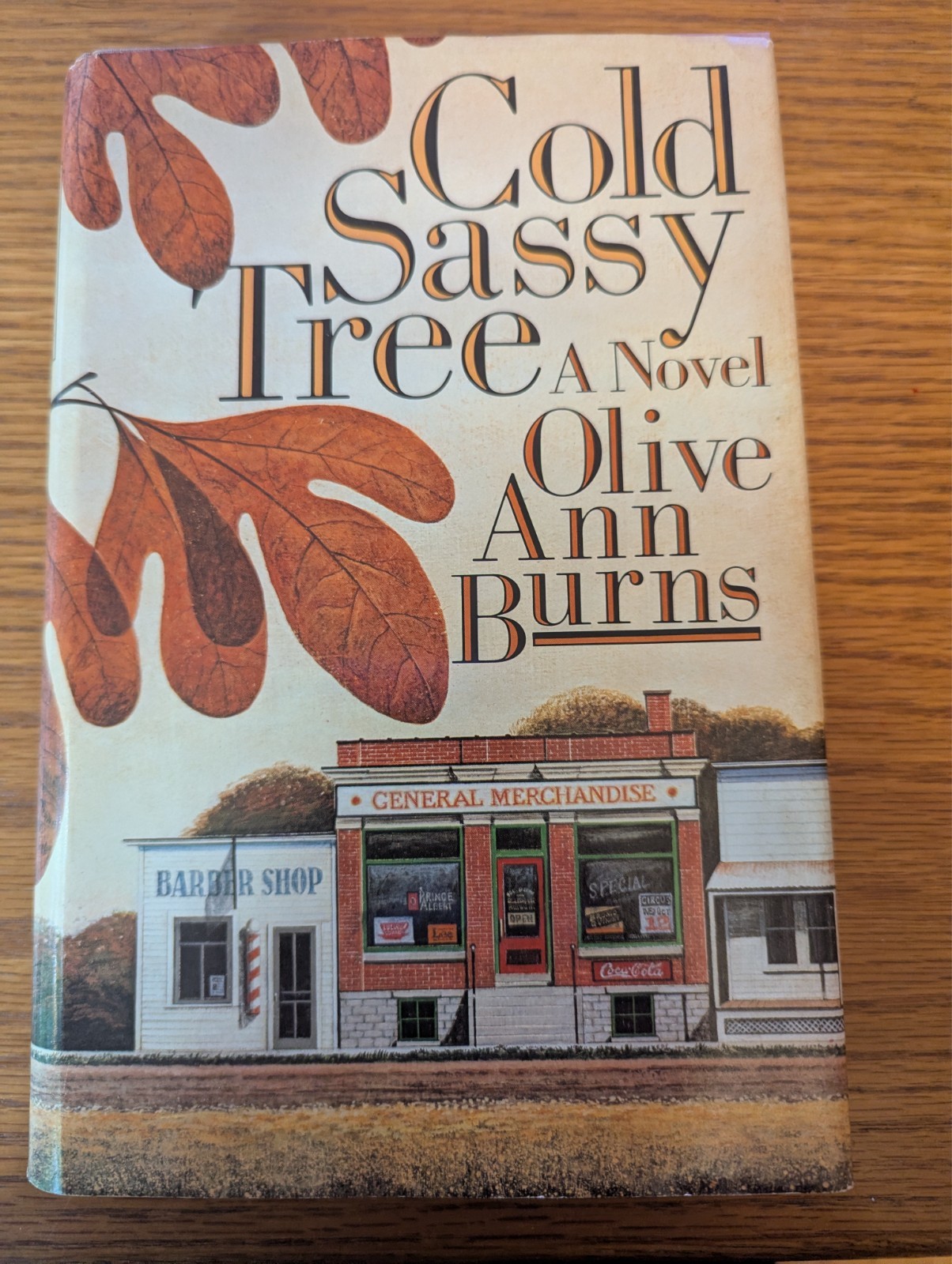 Cold Sassy Tree Olive Ann Burns Signed First Ed Receipt Rich’s Postcard Article